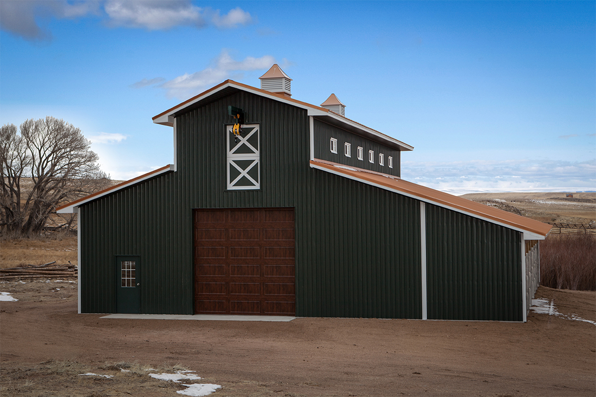 metal barn