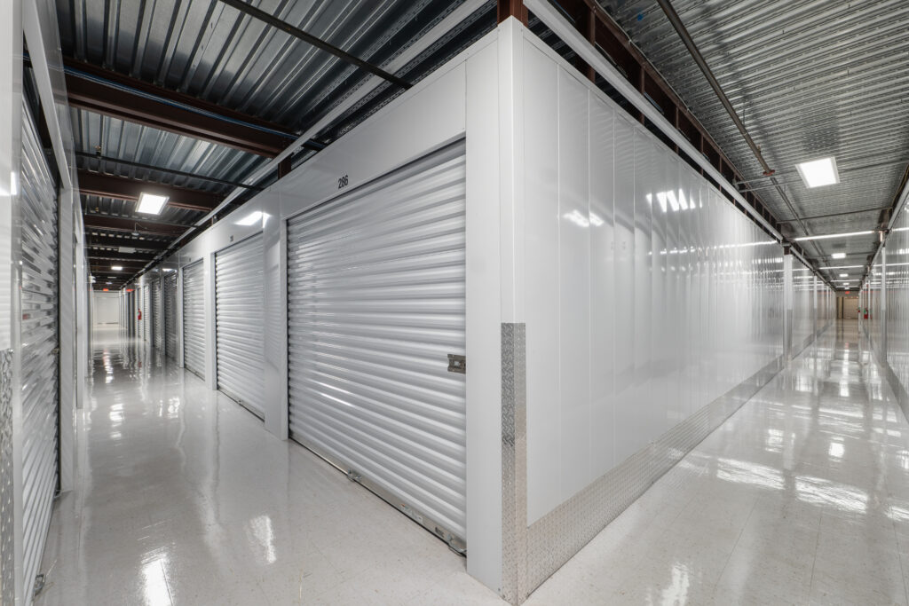 Storage Building Hallway - Interior Storage